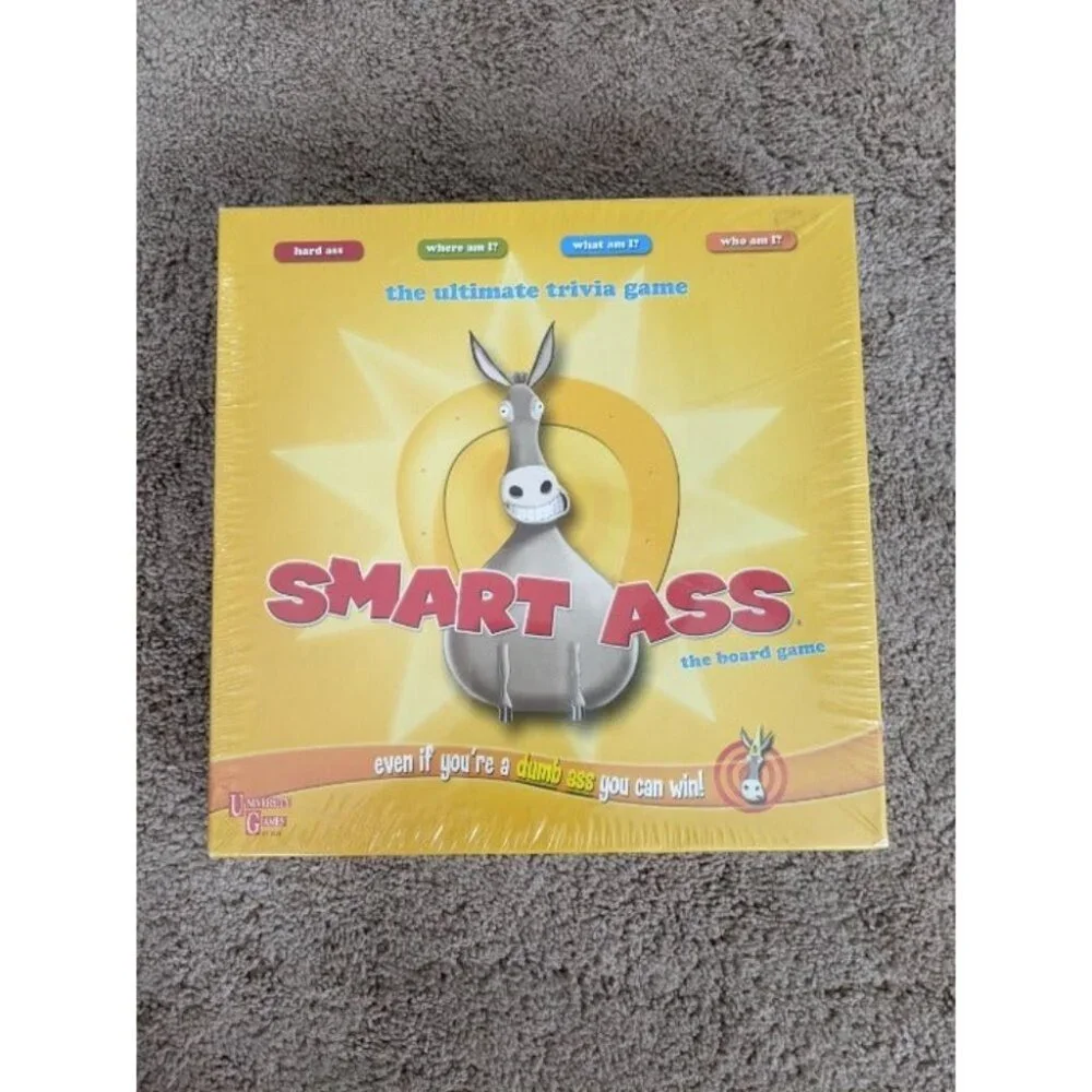 SMART A*S Board Game Trivia 2-8 Players Age 14+ NEW SEALED